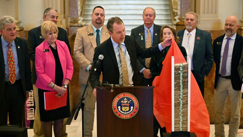 Republican Senate Minority Leader Paul Lundeen