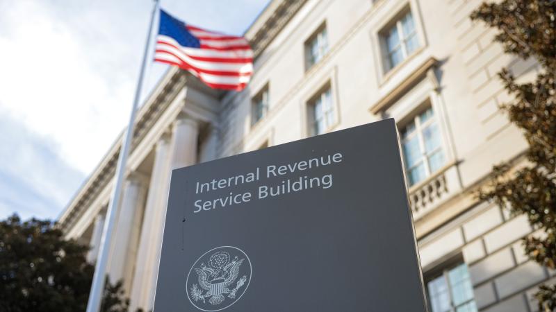 The IRS building