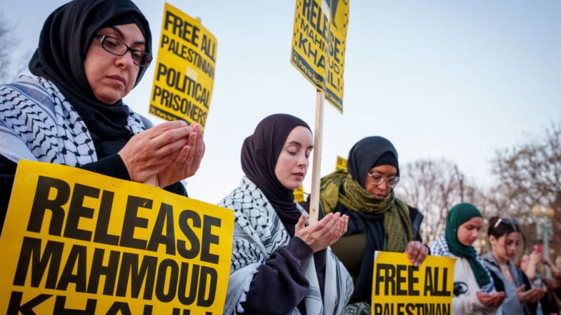 Mahmoud Khalil protest