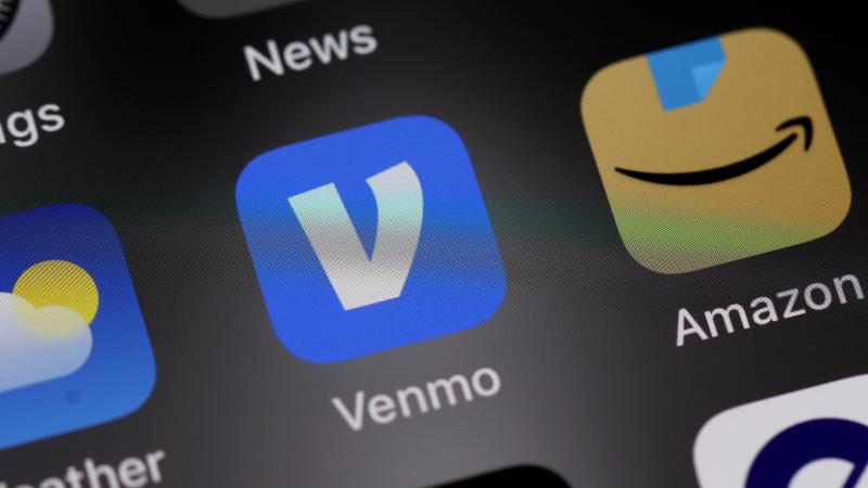 In this photo illustration, the Venmo app is displayed on an iPhone screen on June 19, 2024 in San Anselmo, California.