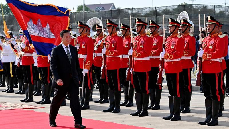 Cambodia's Prime Minister Hun Manet 