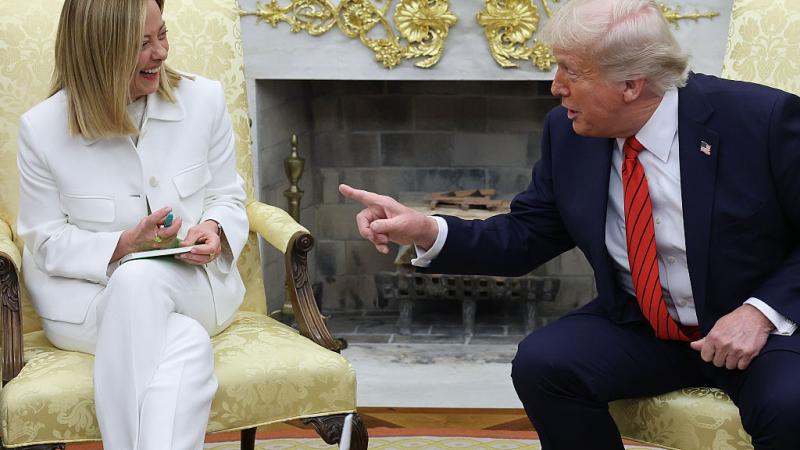 Trump and Meloni