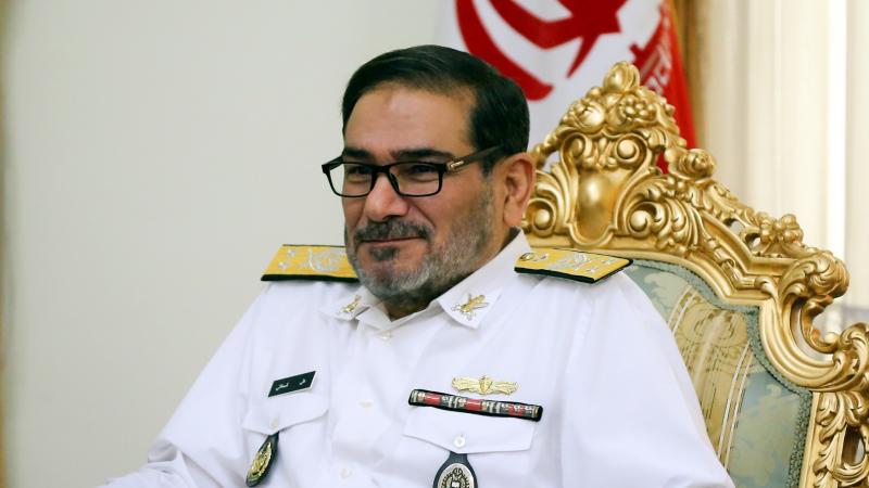 Iran's Supreme National Security Council secretary Ali Shamkhani is seen during his meeting with British Foreign Minister Philip Hammond at the National Security Council in Tehran, Iran on August 24, 2015.