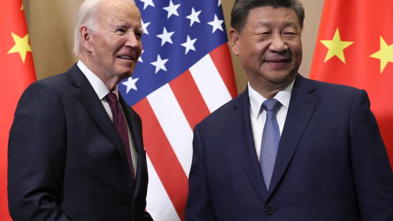 Joe Biden and Xi Jinping