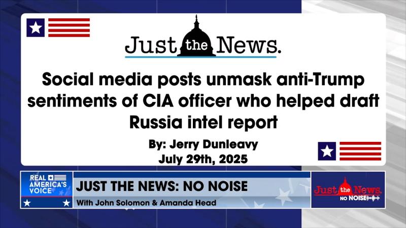 Social media posts expose anti-Trump stance of CIA officer 