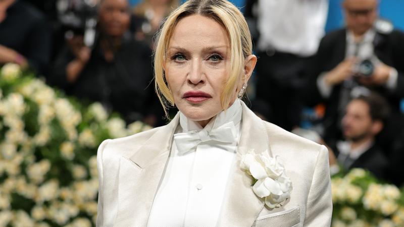 Madonna attends the 2025 Met Gala Celebrating "Superfine: Tailoring Black Style" at Metropolitan Museum of Art on May 05, 2025 in New York City.