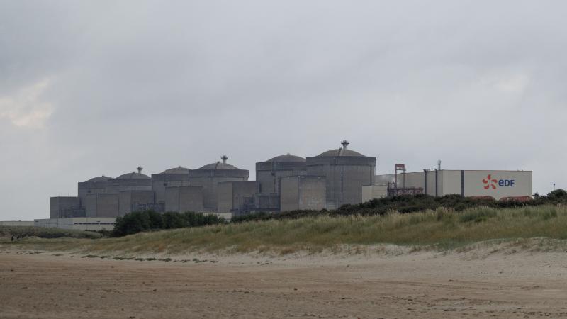 A general view of the Gravelines nuclear power station, operated by Electricite de France SA (EDF) on August 08, 2025 in Gravelines, France.
