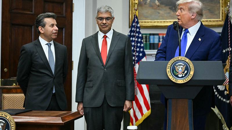 FDA Commissioner Marty Makary, NIH Director Jay Bhattacharya, President Trump