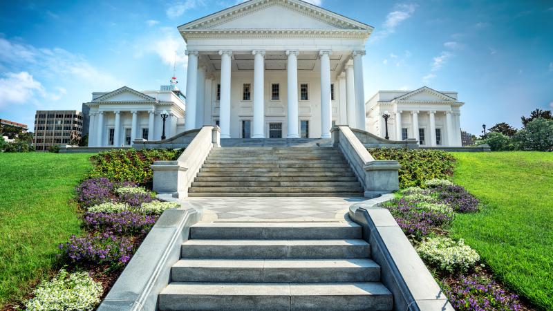 State Capitol building of Virginia