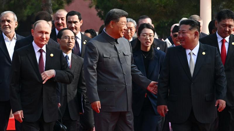 Putin, Xi and Kim Jong Un