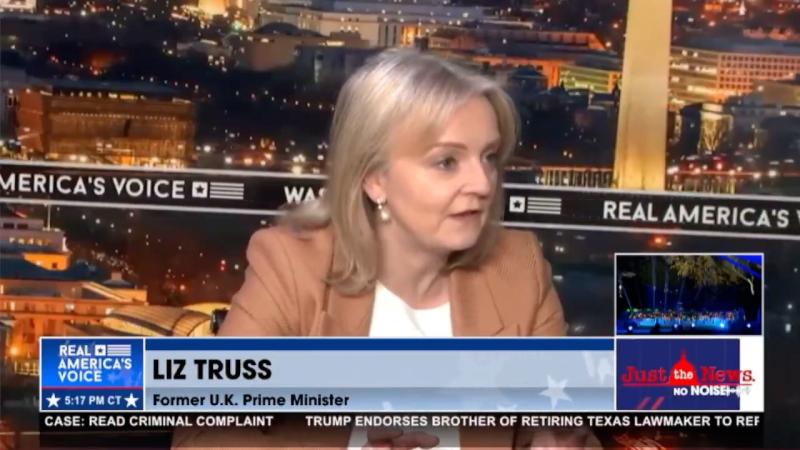 Former UK Prime Minister Liz Truss on Just the News, No Noise