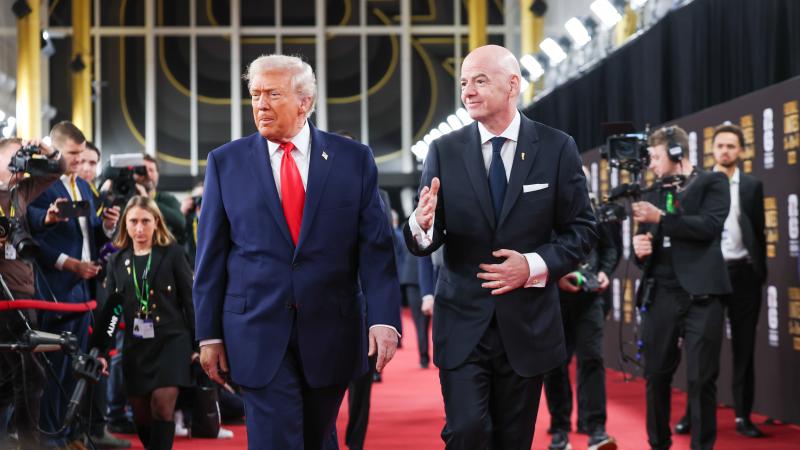 Trump at FIFA World Cup draw