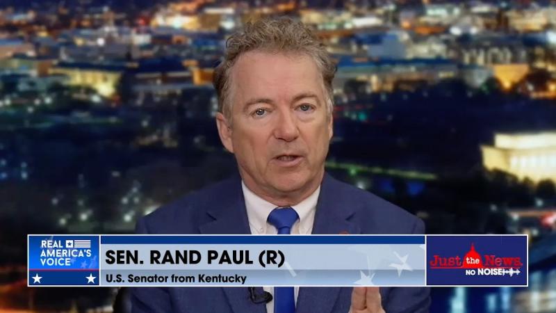 Sen. Rand Paul on Just the News, No Noise