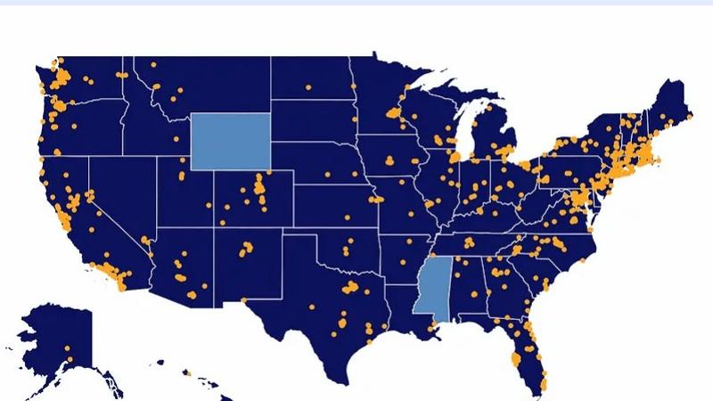 Democrats for an Informed Approach to Gender map of chapters