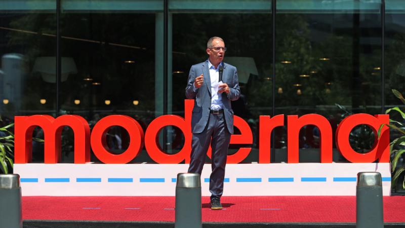 Moderna CEO Stephane Bancel