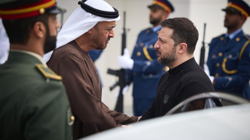 Ukraine's Zelenskyy in the Middle East