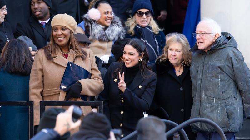 Ocasio-Cortez, Sanders 