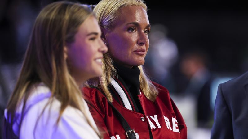 Vanessa and Kai Trump