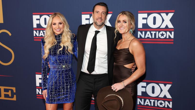 Clay Travis with Tomi Lahren and Riley Gaines