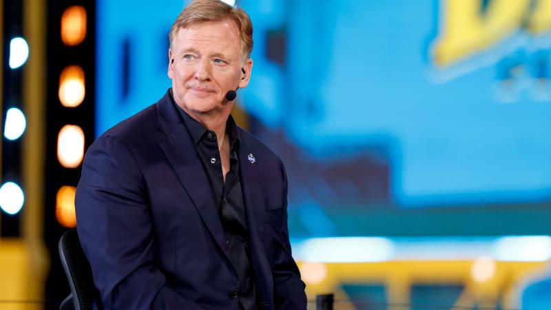 NFL Commissioner Roger Goodell at the 2026 NFL Draft 