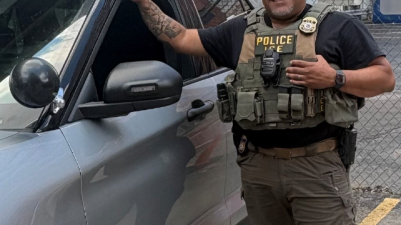 ICE Officer Curtland Sawyer