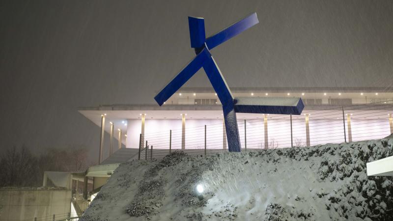Blue Kennedy Center 