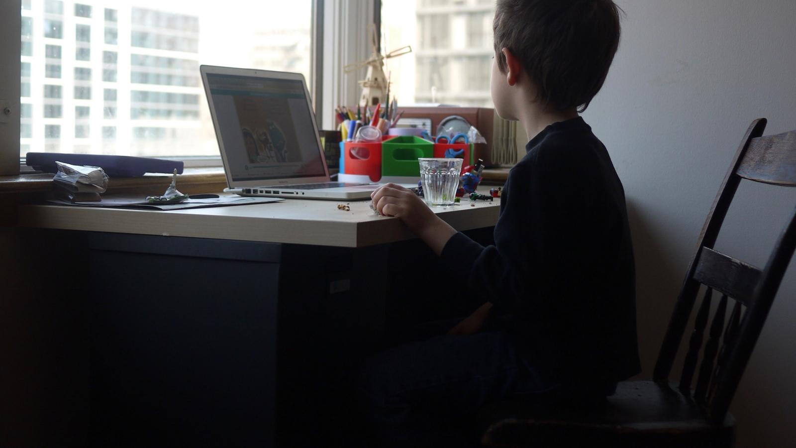 Children stuck at home due to the coronavirus are being exposed to porn and predators. 