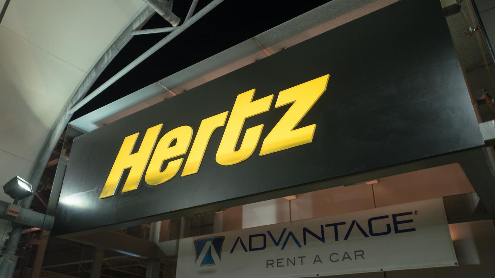 where is hertz car rental at traverse city airport