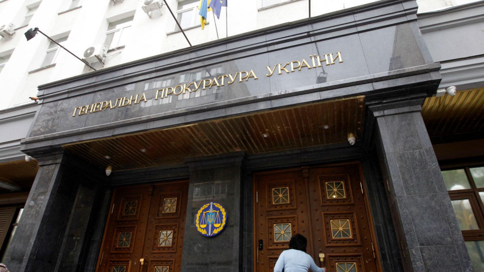 The General Prosecutor's Office in Kyiv, Ukraine.