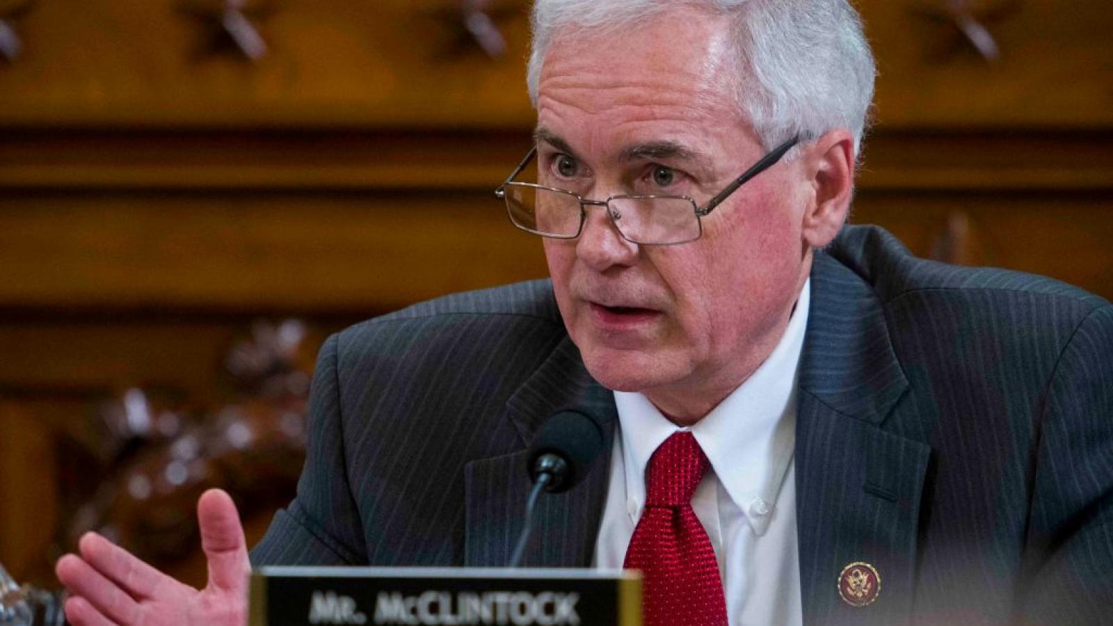 Rep. McClintock: American liberty is only one election away from ...