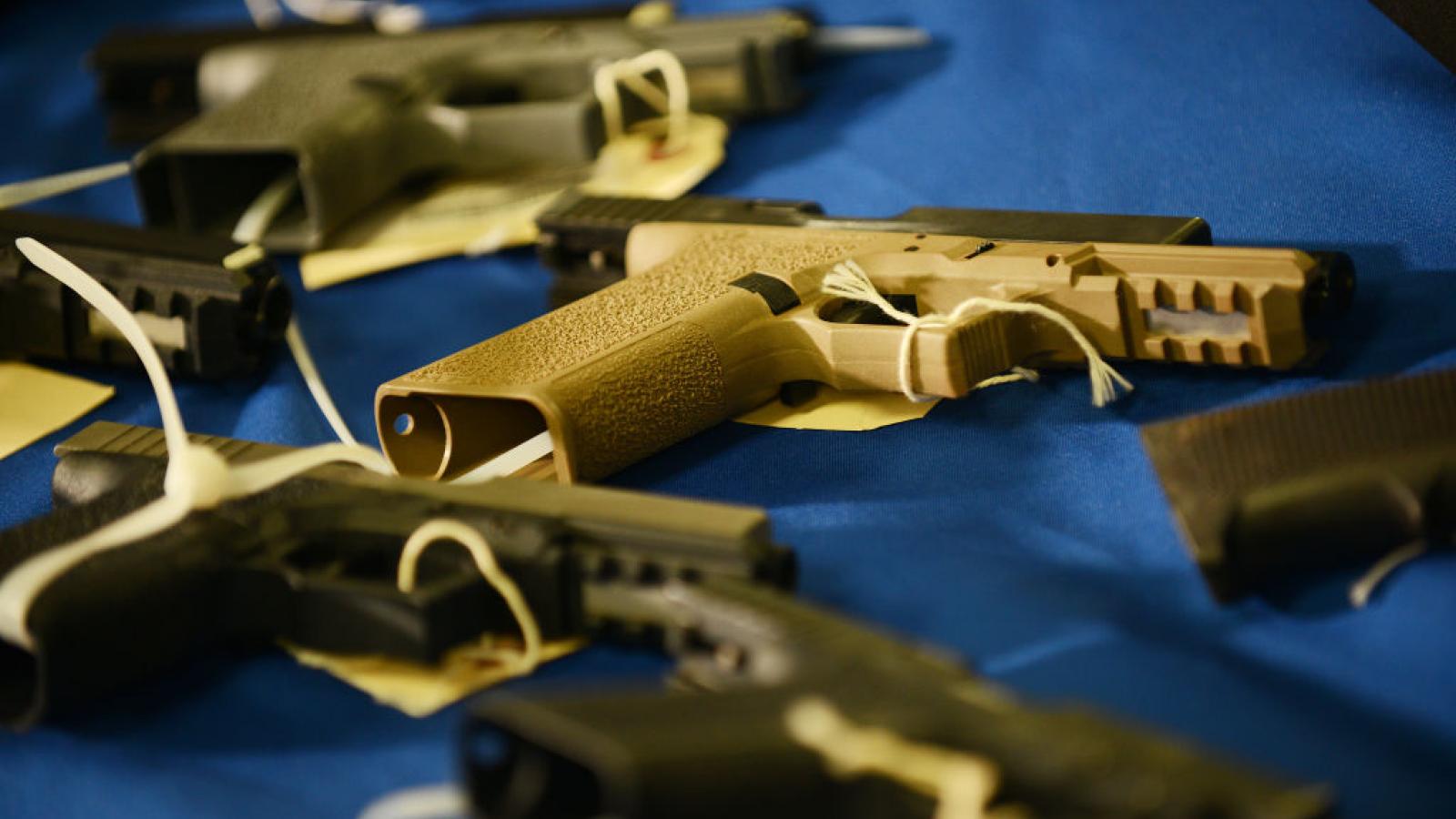 'Ghost guns' confiscated in Washington, D.C., Feb. 2020