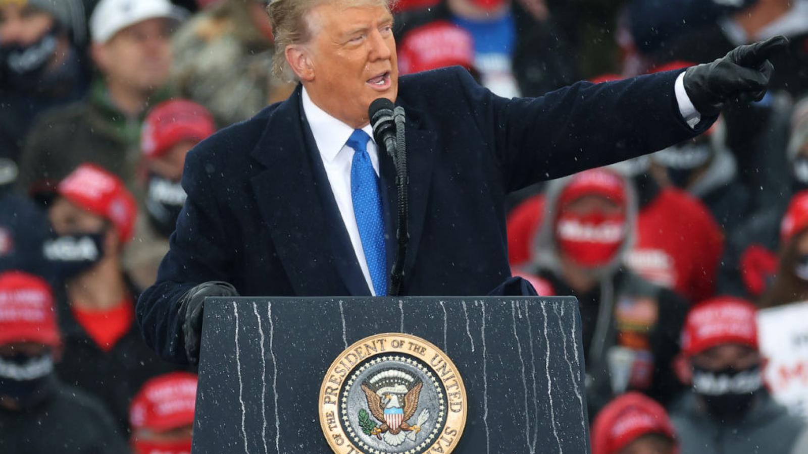 President Trump on October 27, 2020