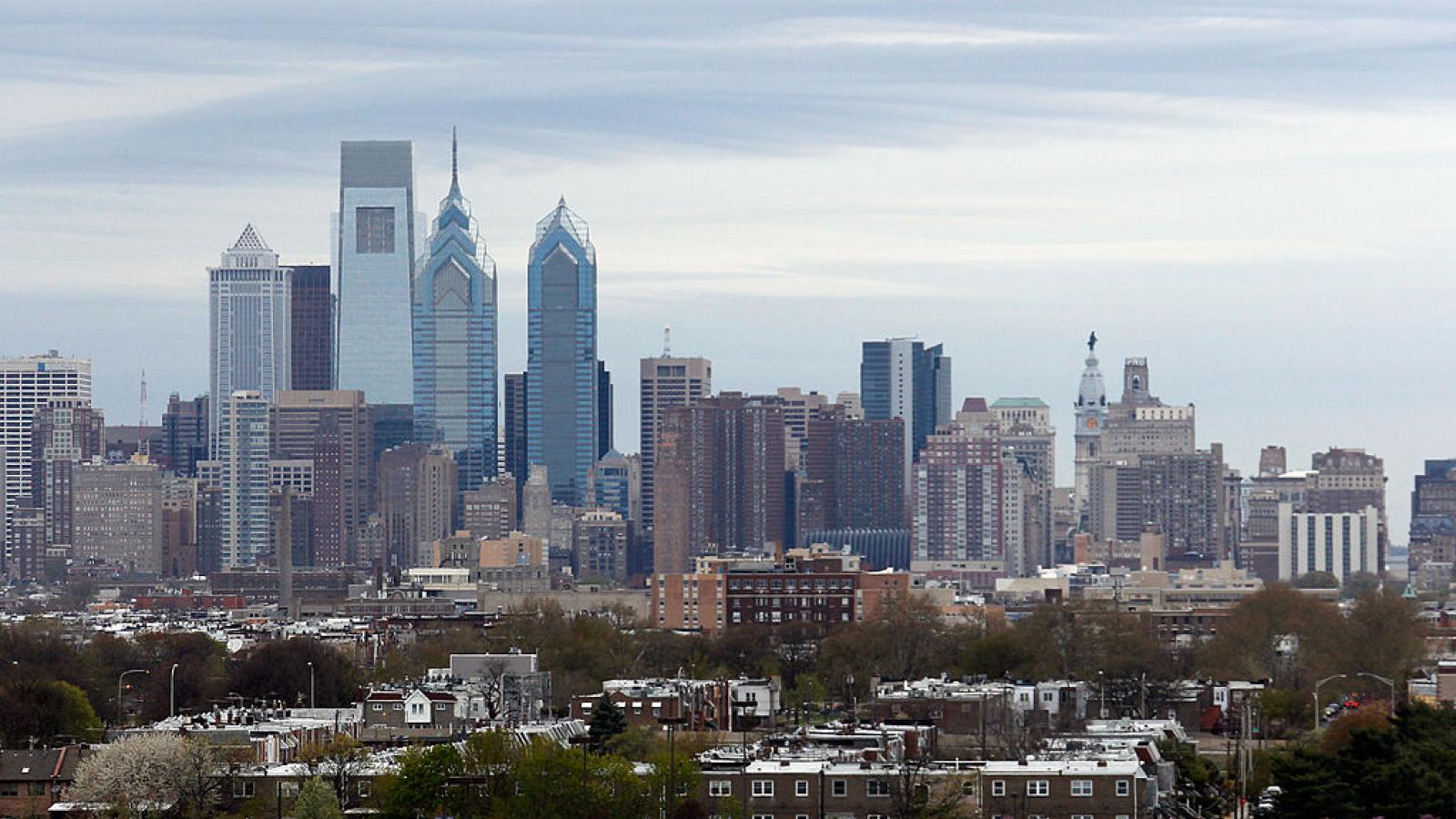 Philadelphia skyline in 2014