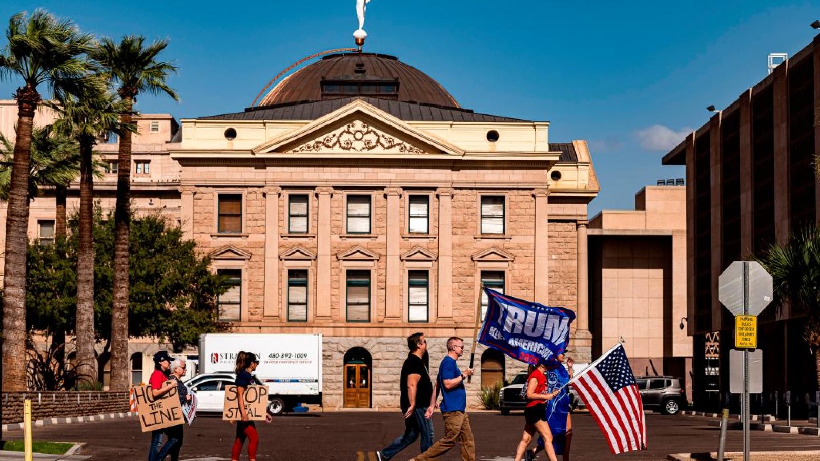 The Arizona state capitol