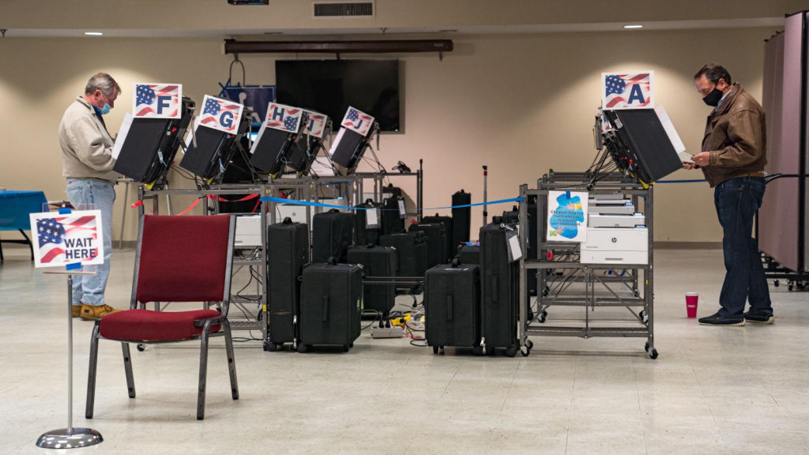 Georgia polling station