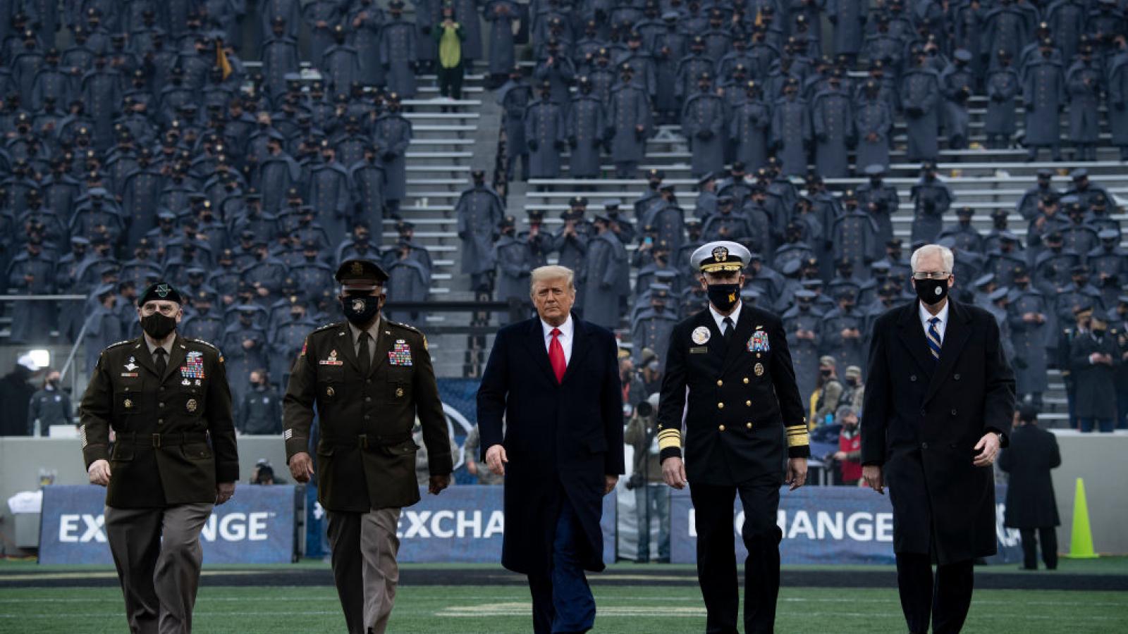 Trump, Army-Navy game 2020