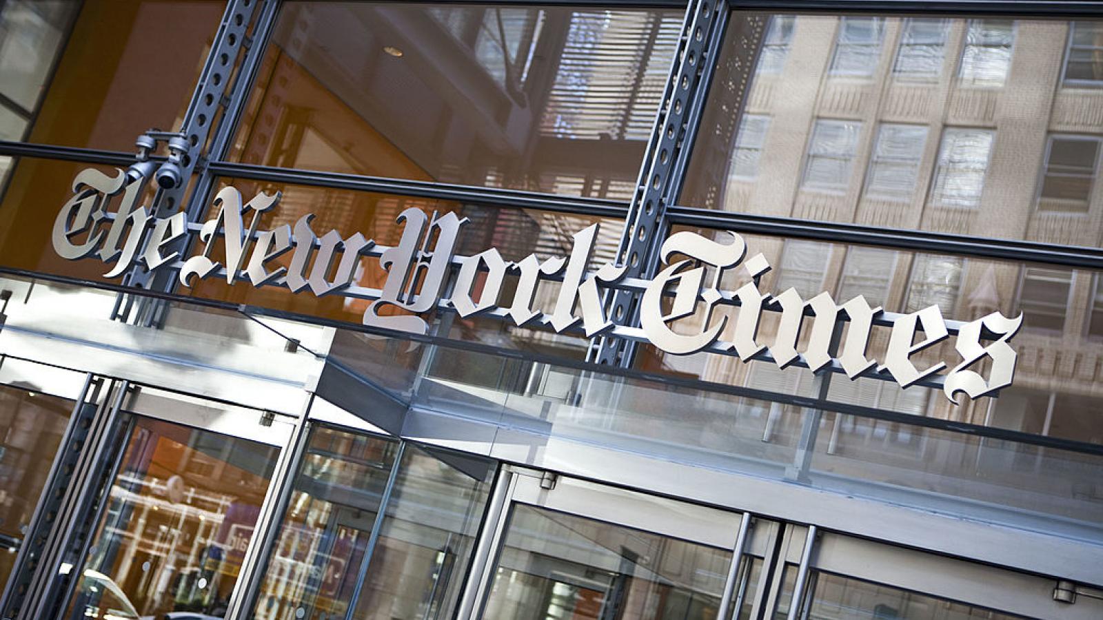 The New York Times building