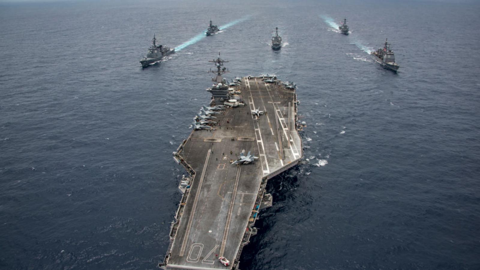 The U.S.S. Carl Vinson