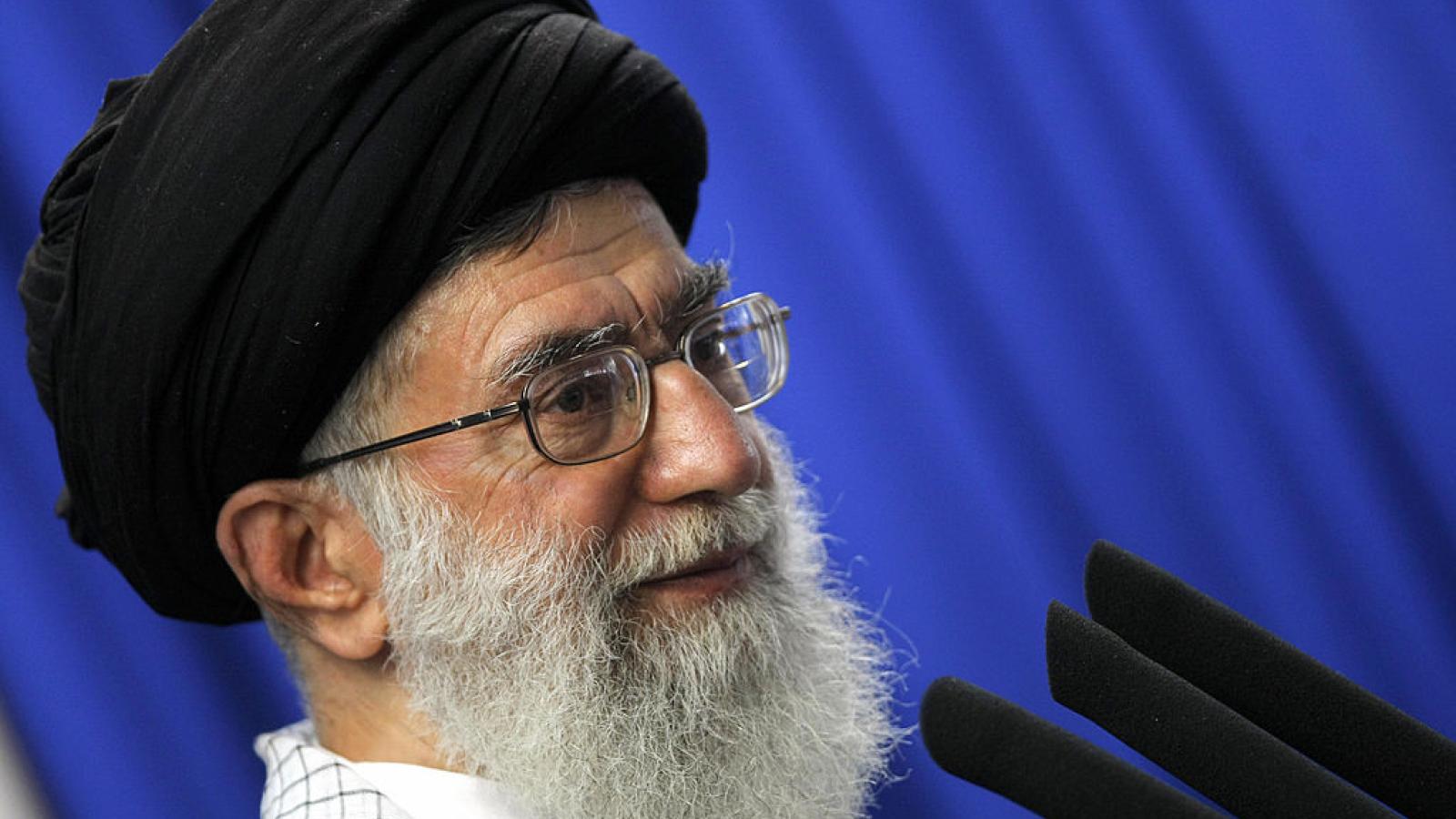 Iran's supreme leader Ayatollah Ali Khamenei
