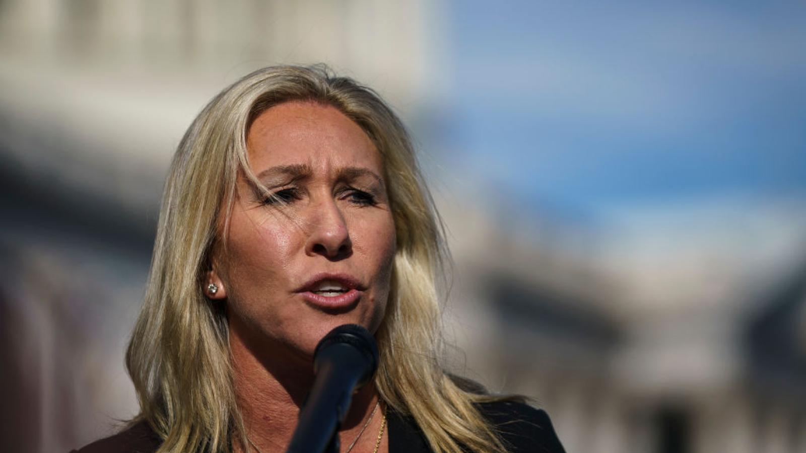 Rep. Marjorie Taylor Greene on Feb. 5, 2021