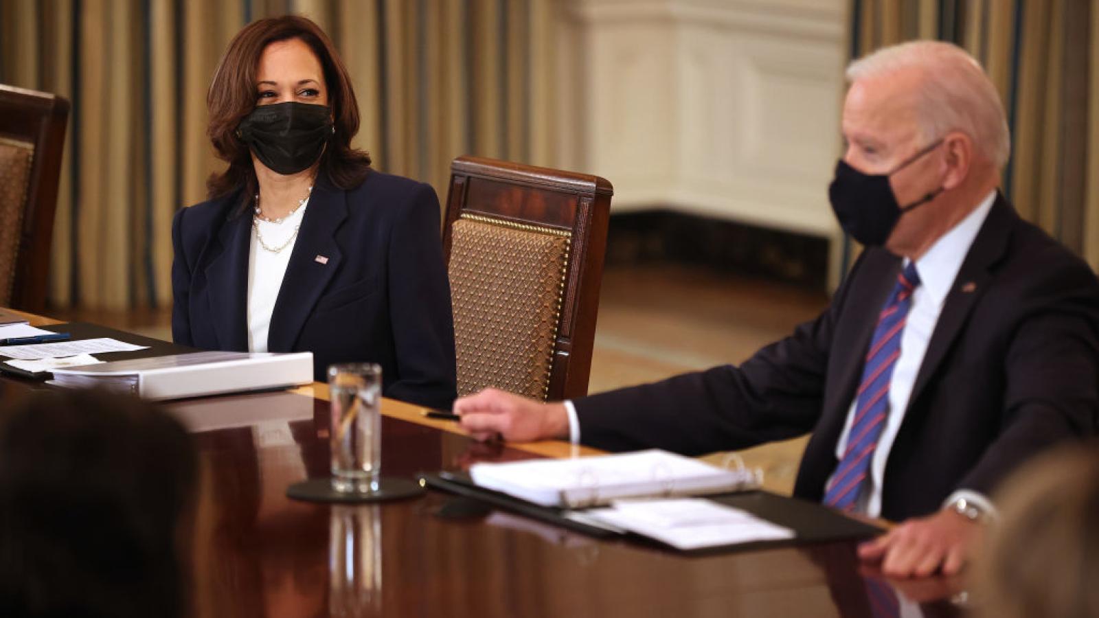 President Biden and Vice President Harris on March 24, 2021