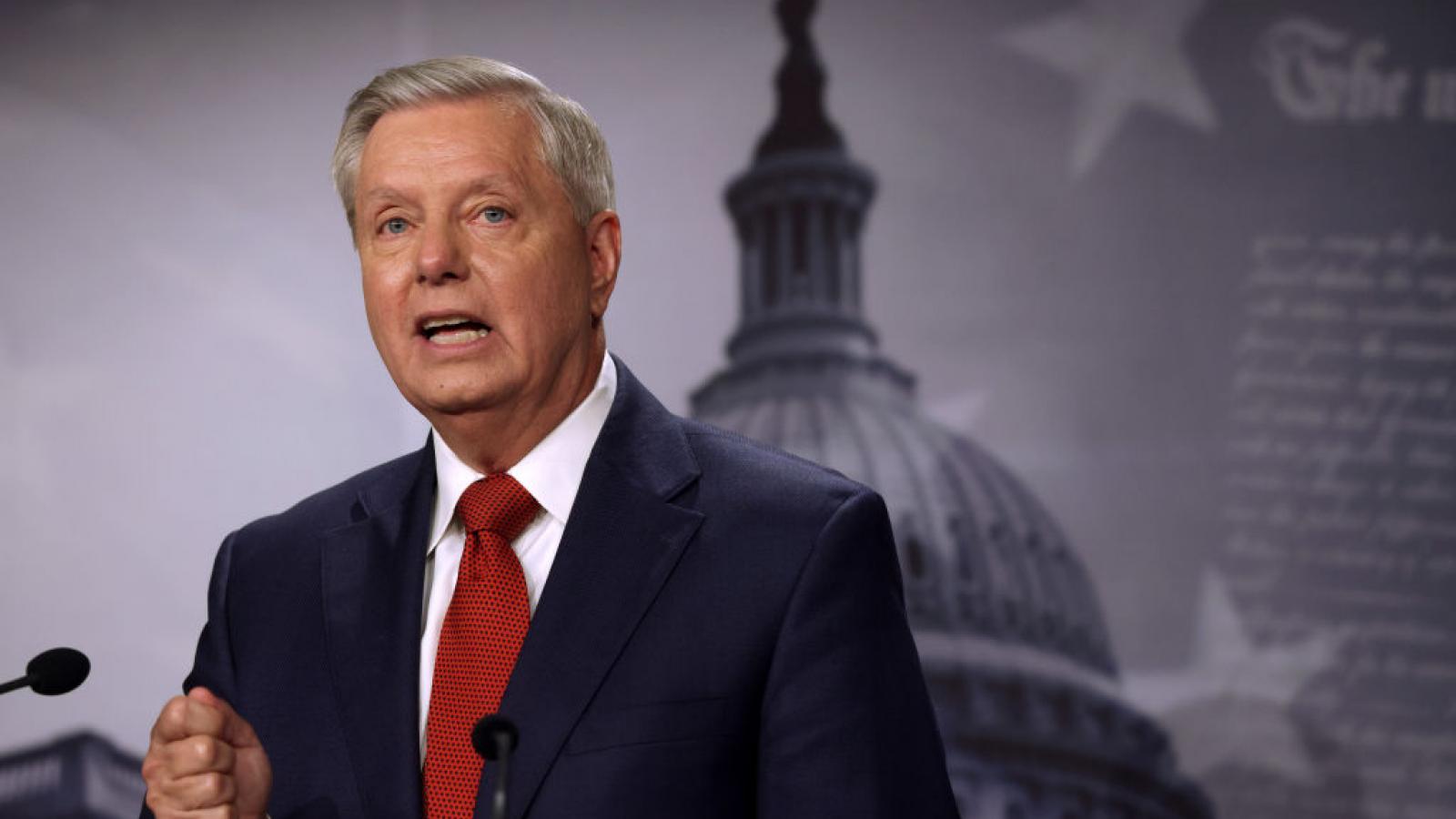 Sen. Lindsey Graham on April 14, 2021