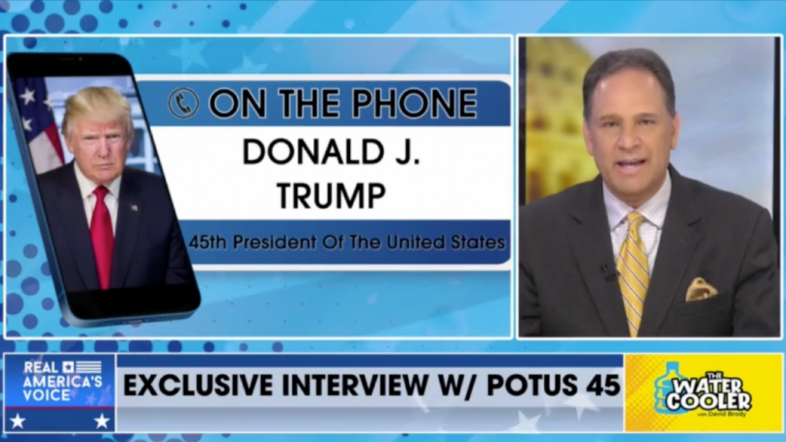 Donald Trump interview on "The Water Cooler"