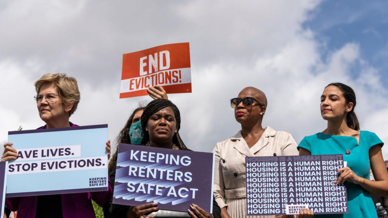 Democratic Legislators Hold News Conference To Introduce Rent Legislation