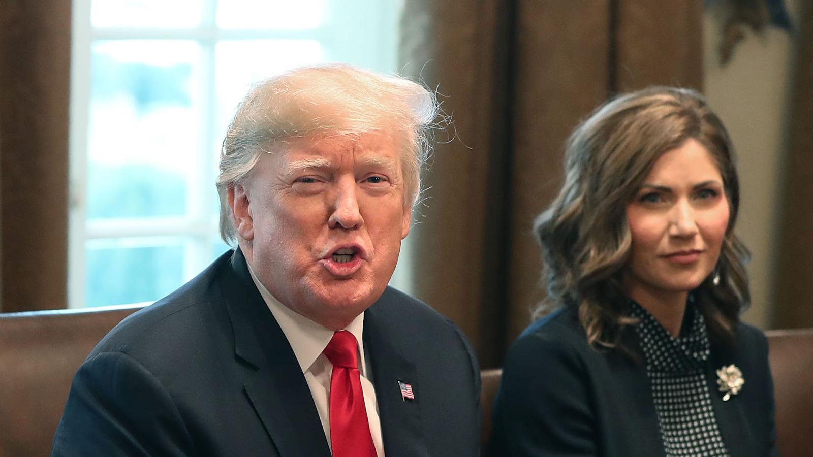 Donald Trump, Kristi Noem
