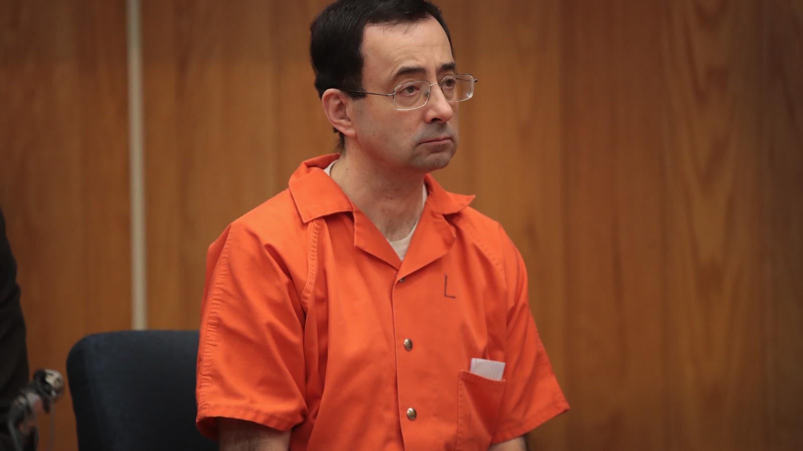 Larry Nassar, Feb. 5, 2018, Charlotte, Mich.