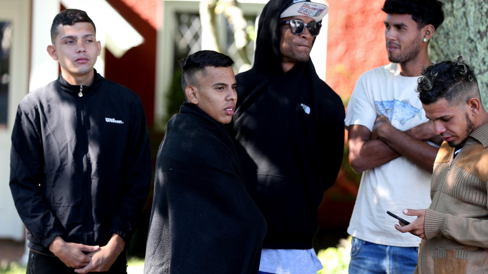 Migrants, Martha's Vineyard, Mass., Sept. 15, 2022