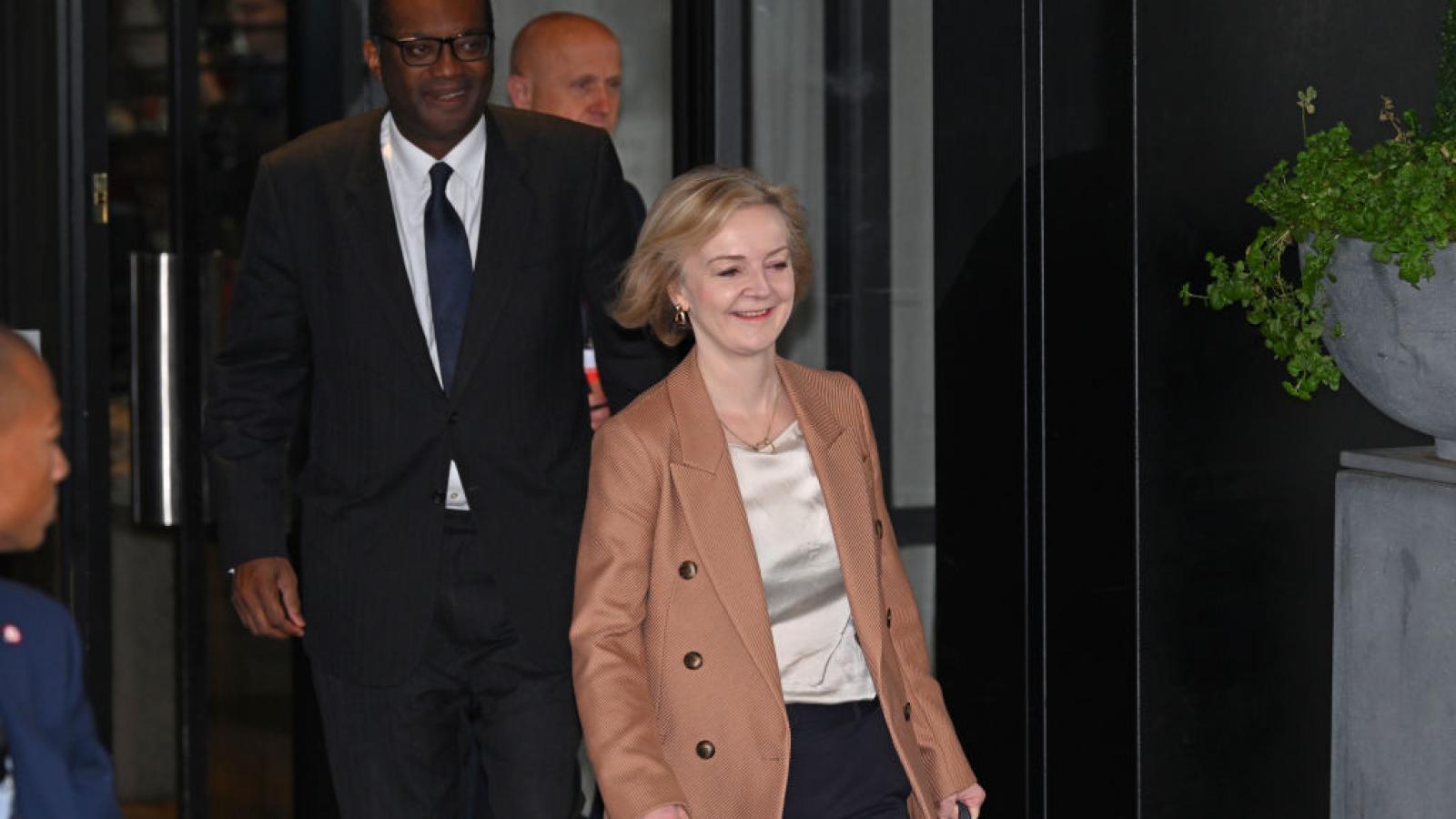 Prime Minister Liz Truss and Chancellor of the Exchequer Kwasi Kwarteng, Oct. 4, 2022