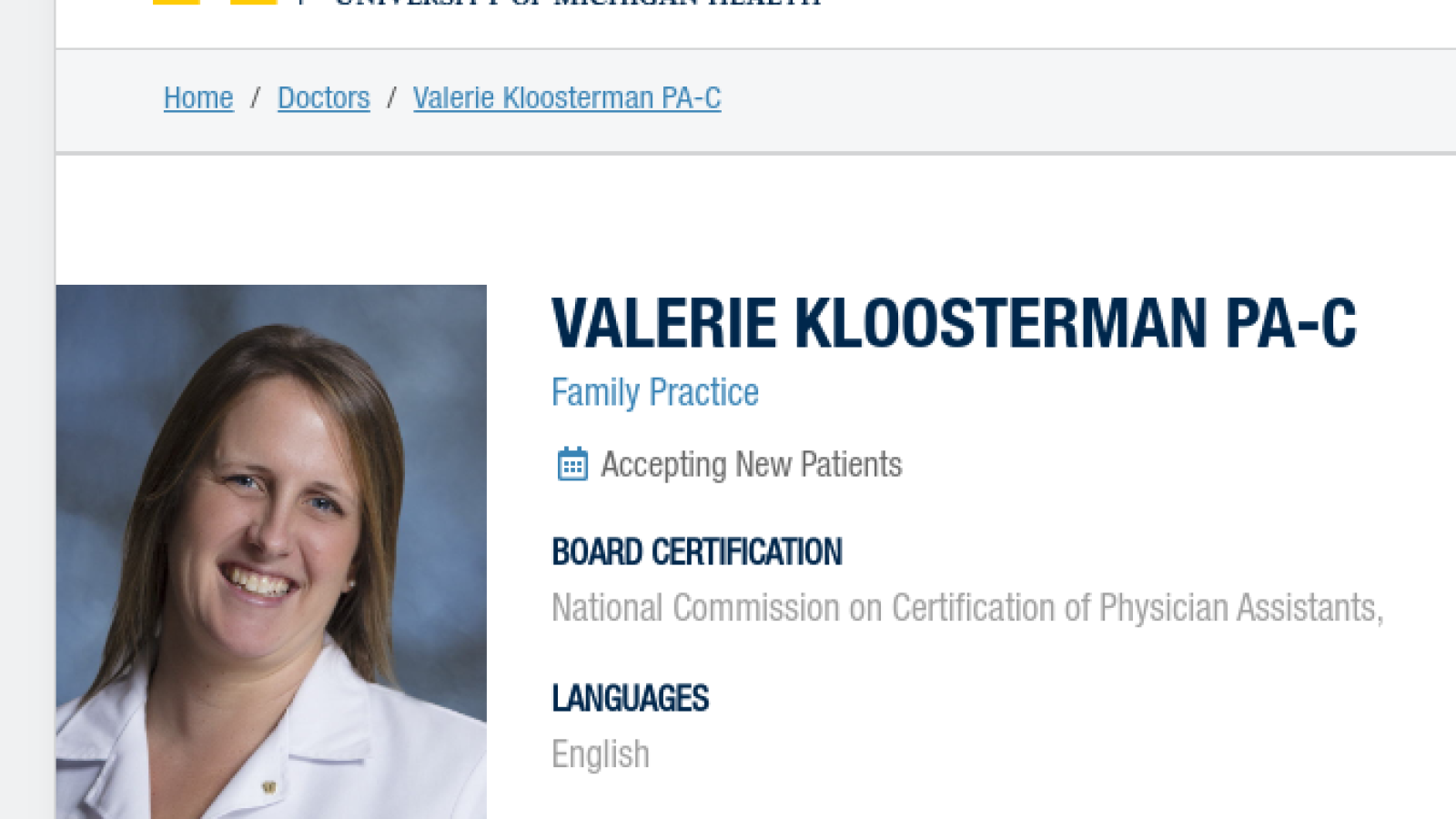 Valerie Kloosterman