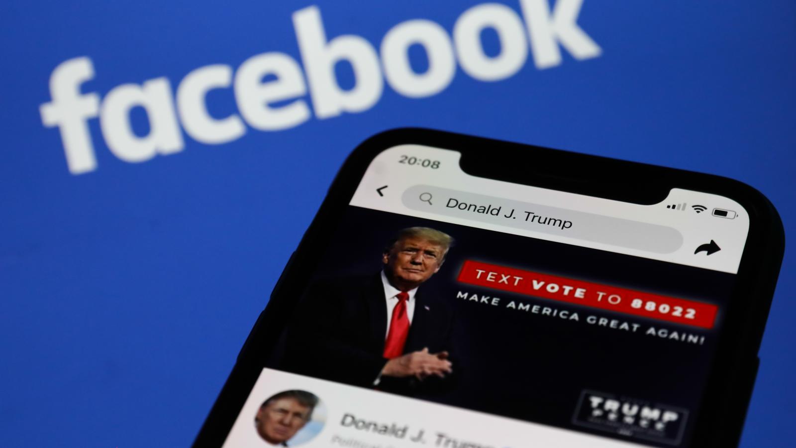 Donald Trump, Facebook